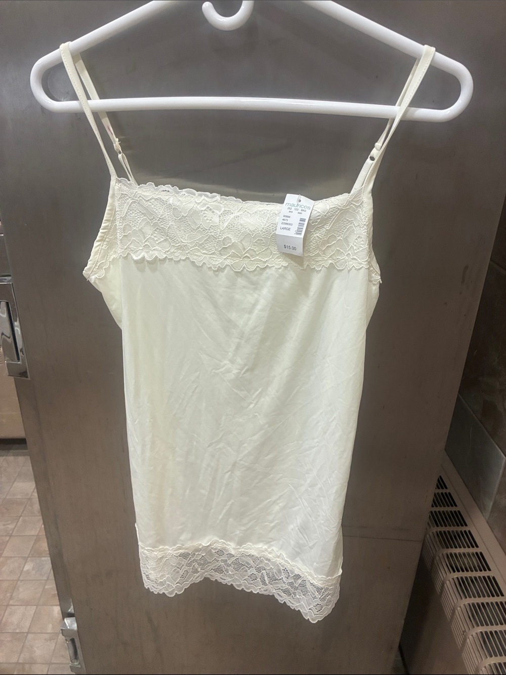 Maurice’s XL cream slip